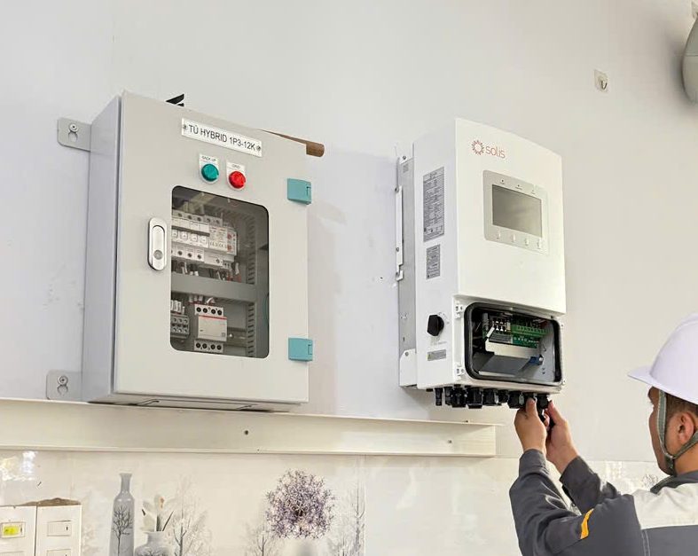 Công trình điện mặt trời Anh Chương tại Cần Thơ