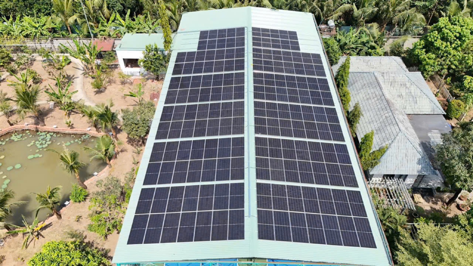 Công trình điện mặt trời Green Tech tại TP. Thủ Đức, TP.HCM
