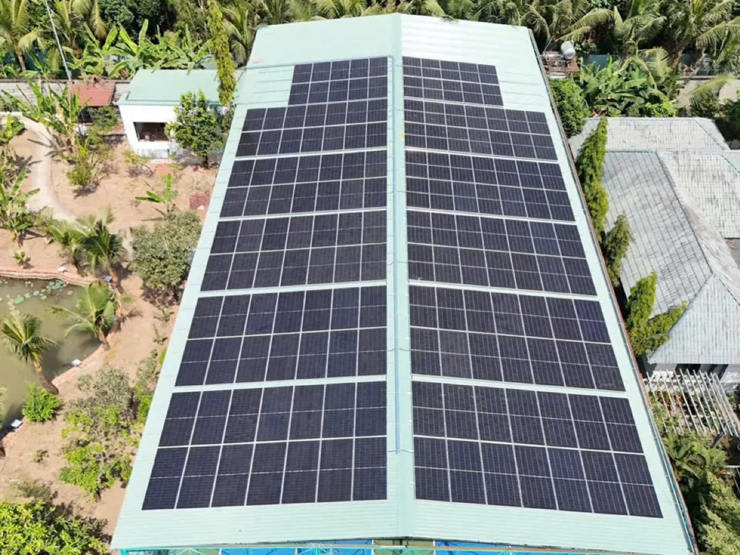 Công trình điện mặt trời Green Tech tại TP. Thủ Đức, TP.HCM